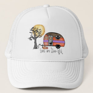 Casquette Halloween Camping   Vous êtes indigne