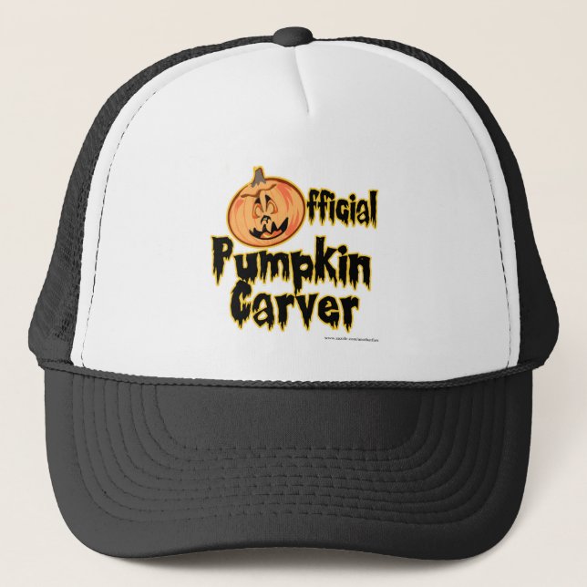 Casquette Halloween Citrouille officiel Carver (Devant)