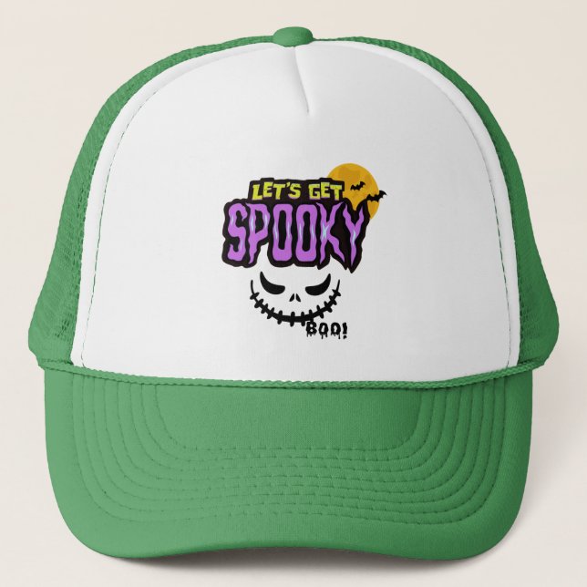 Casquette Halloween Éffrayant (Devant)