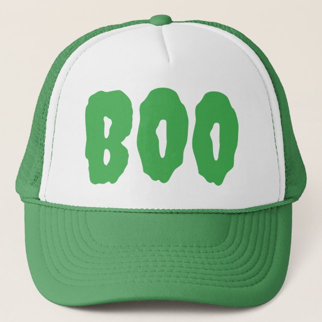 Casquette Halloween effrayant Boo (Devant)