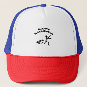 Casquette Halloween garçon et chien
