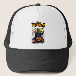 Casquette Halloween : Ghosts mignons et famille Citrouille