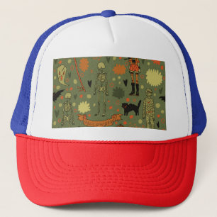 Casquette Halloween Haunt : Mélange Vintage Éffrayant