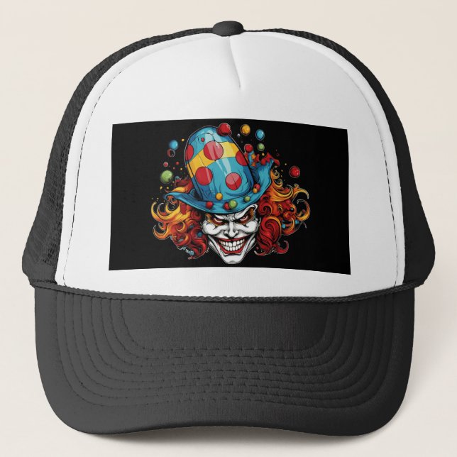 Casquette Halloween/Joker Trucker Hat (Devant)
