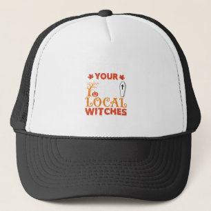 Casquette Halloween Soutenez Vos Sorcières Locales Graphique