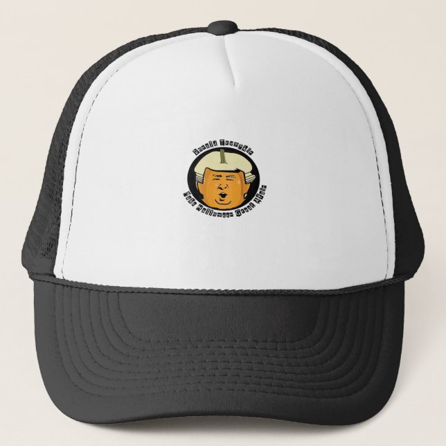 Casquette Halloween Trumpkin Citrouille classique (Devant)