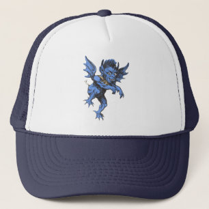 Casquette Halloween vintage, Gargouille démoniaque effrayant
