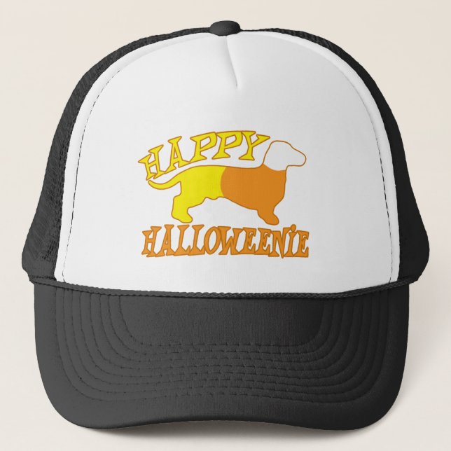 Casquette Halloweenie heureux (Devant)