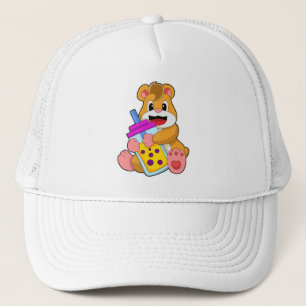 Casquette Hamster avec Bébé bouteille Jus