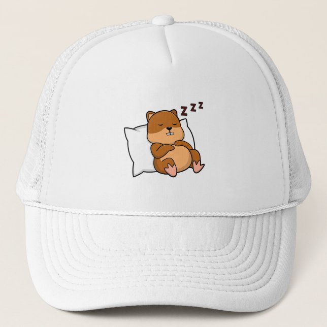 Casquette Hamster avec Coussin (Devant)