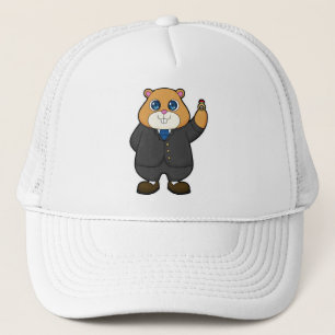 Casquette Hamster en marié avec alliance