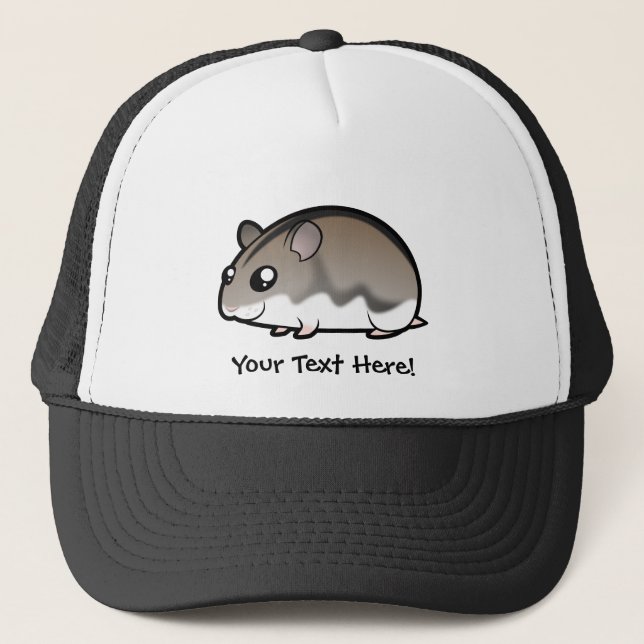 Casquette Hamster nain de bande dessinée (Devant)