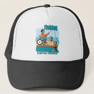 Casquette Handicap Fauteuil Roulant Pêche