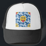 Casquette hanoukka chanukkah emoji<br><div class="desc">chanukka, chanukkah, emoji, drôle, hannukah, Hanoukka, hanoukka emoji, hanoukka, visage heureux, hébreu, jours fériés, juif, juif, judaïsme, étoile de david, jaune bleu, passover, yom Kippour, rayé, bleu, blanc, pastel - "star de david""emoji juif""hanoukka emoji" kah emoji" emoji emoticon "happy face""vacances juives" "star de david emoji""star de david happy face""rosh hashanah"...</div>