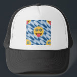 Casquette hanoukka chanukkah emoji<br><div class="desc">chanukka, chanukkah, emoji, drôle, hannukah, Hanoukka, hanoukka emoji, hanoukka, visage heureux, hébreu, jours fériés, juif, juif, judaïsme, étoile de david, jaune bleu, passover, yom Kippour, rayé, bleu, blanc, pastel - "star de david""emoji juif""hanoukka emoji" kah emoji" emoji emoticon "happy face""vacances juives" "star de david emoji""star de david happy face""rosh hashanah"...</div>