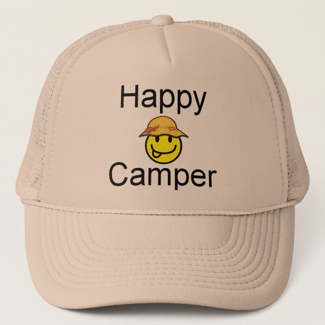 Casquette Happy Camper (Devant)