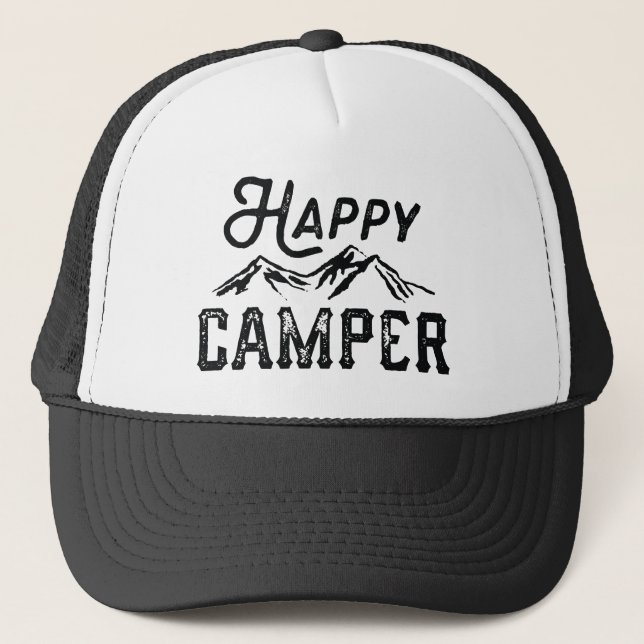 Casquette Happy Camper (Devant)