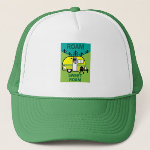 Casquette Happy Campers Caravaner Camper Thlow Pillow Mu