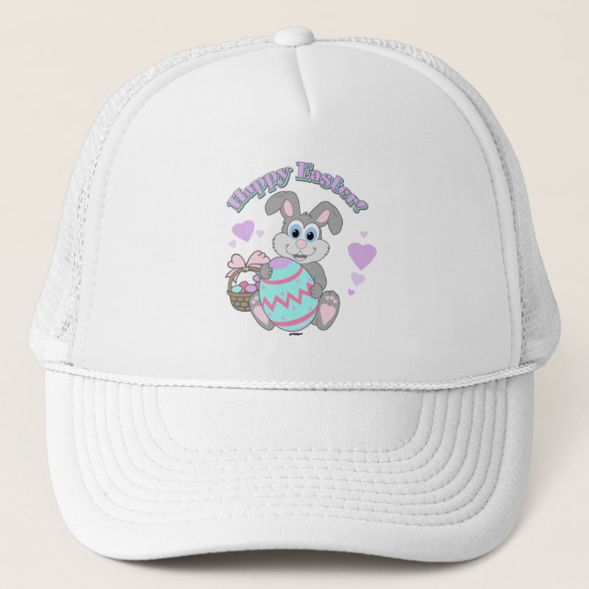 Casquette Happy Easter ! Bunny Easter (Devant)