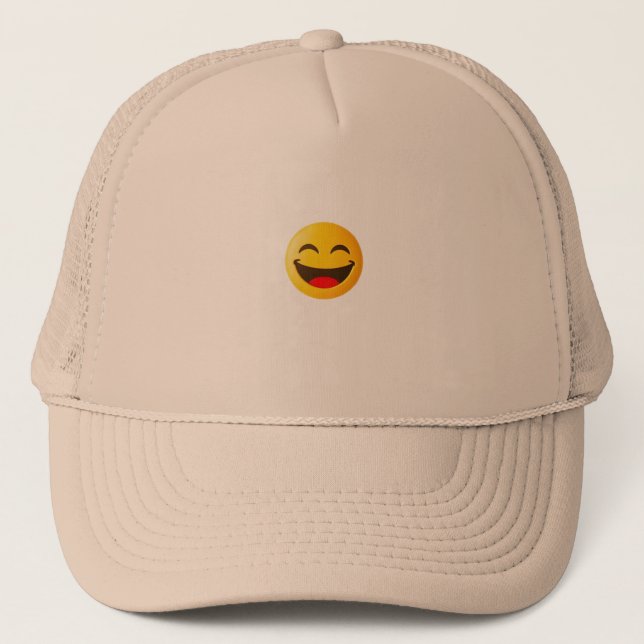 Casquette Happy Emoji (Devant)