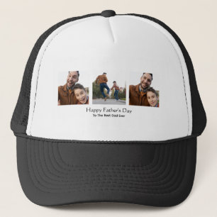 Casquette Happy Fête des pères Custom Photo Trucker Chapeau