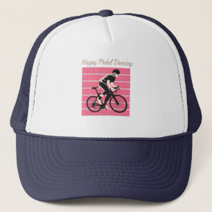 Casquette Happy Pedal Dancing - Conception Cool de moto Ride
