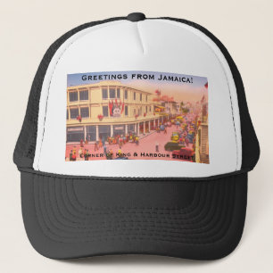 Casquette Harbour Street, Kingston, Jamaïque (IBB Vintage)