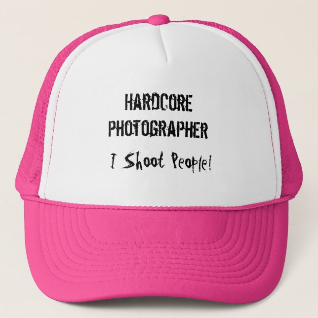 Casquette HardCore Photographer Trucker Hat (Devant)