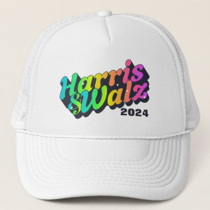 Casquette Harris et Walz Rainbow