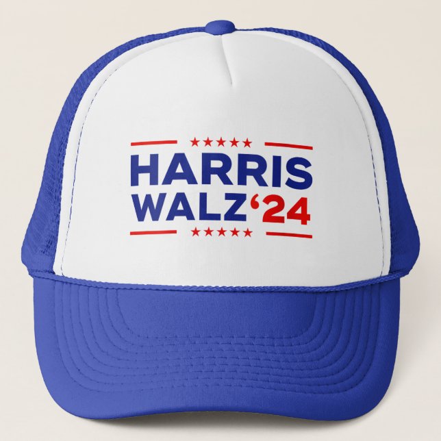 Casquette Harris Waltz 2024 Élection Kamala Harris Tim Waltz (Devant)