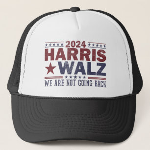 Casquette Harris Walz Waltz 2024 Nous ne reviendrons pas