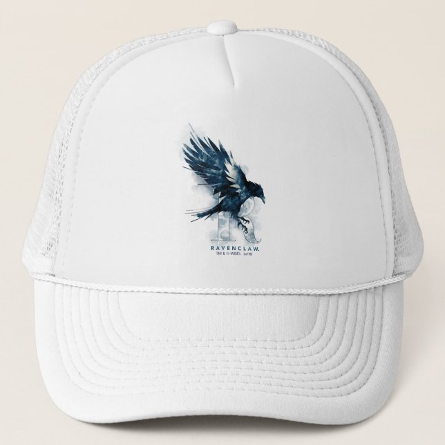 Casquette Harry Potter | Aquarelle RAVENCLAW™ Raven (Devant)