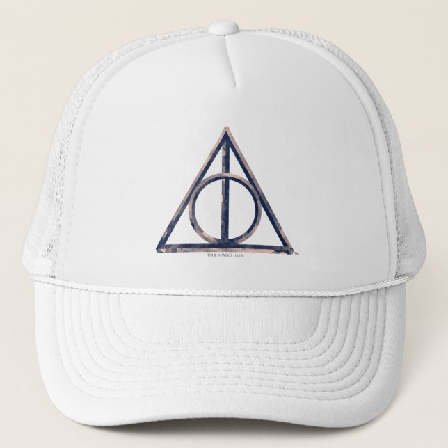 Casquette Harry Potter | Deathly Hallows Watercolor (Devant)