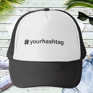 Casquette Hashtag personnalisé Baseball personnalisé