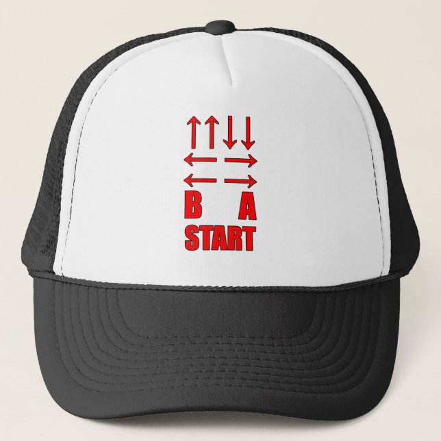 Casquette Haut Haut Bas Bas Gauche Droite Gauche Droite B A  (Devant)