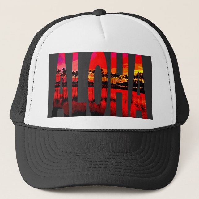 Casquette Hawaii aloha (Devant)