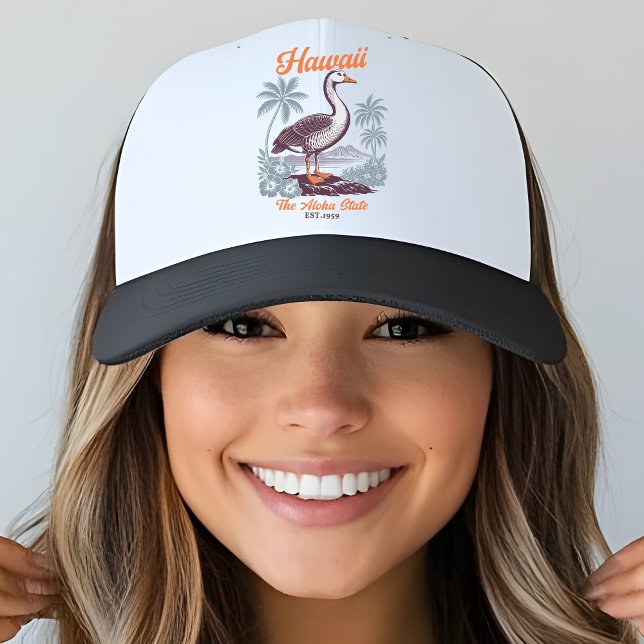 Casquette Hawaii Aloha State Tropical Goose (Créateur téléchargé)