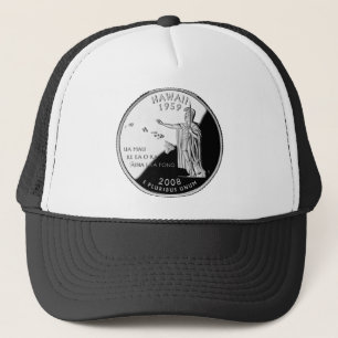 Casquette Hawaii State Faux Quarter