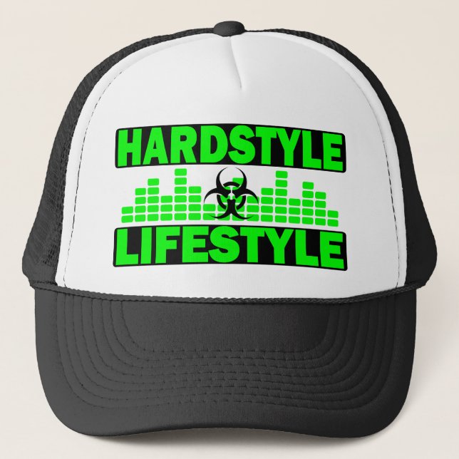 Casquette Hazzard de mode de vie de Hardstyle et conception (Devant)