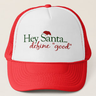 Casquette Hé Père Noël définissent bon