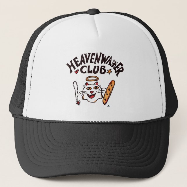 Casquette Heaven Water Club Pop Culture Spoof Art (Devant)