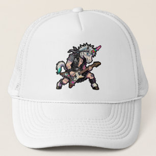 Casquette Heavy Metal Unicorn Guitar Player - Rock 'n' Roll
