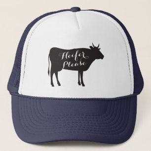 Casquette Heifer S'Il Vous Plaît Trucker Chapeau
