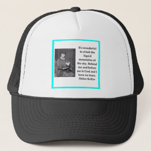 Casquette Helen Keller