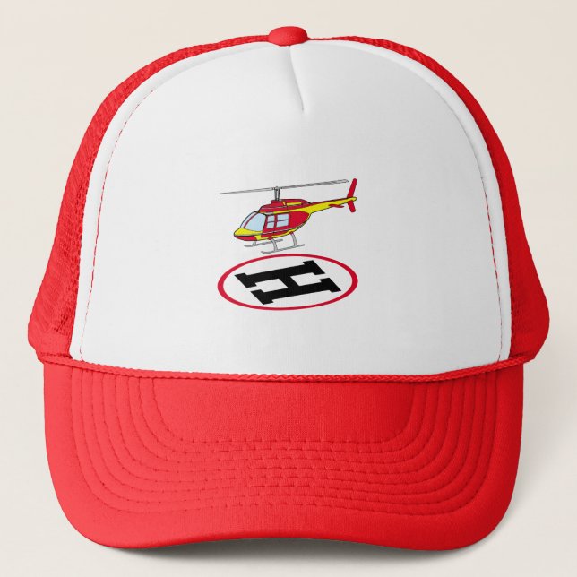 Casquette Hélicoptère d'atterrissage (Devant)