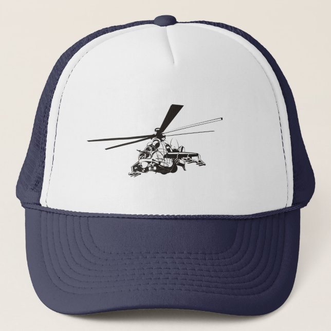 Casquette Hélicoptère de dessin animé "Hind" (Devant)