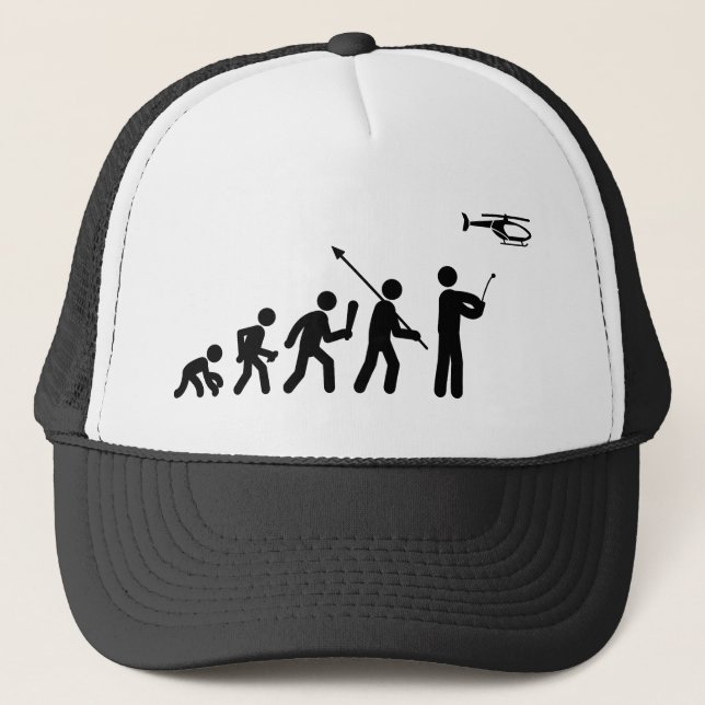 Casquette Hélicoptère de RC (Devant)