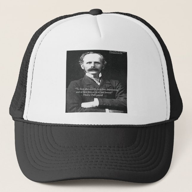 Casquette Henry Drummond "Amour 4Ever" Cadeaux de citation d (Devant)