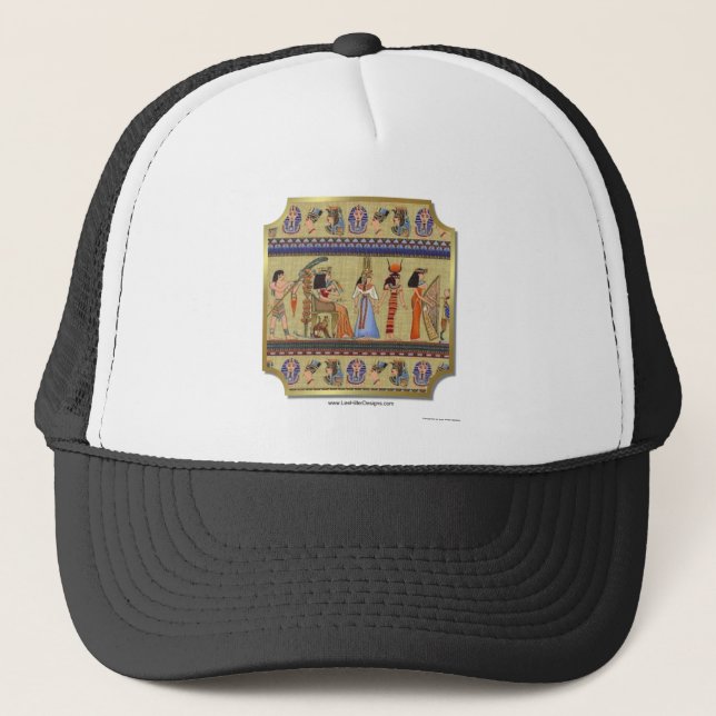 Casquette Héroglyphes égyptiens Vêtements, Cadeaux Objets de (Devant)
