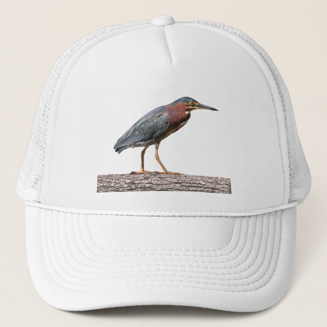 Casquette Heron vert (Devant)